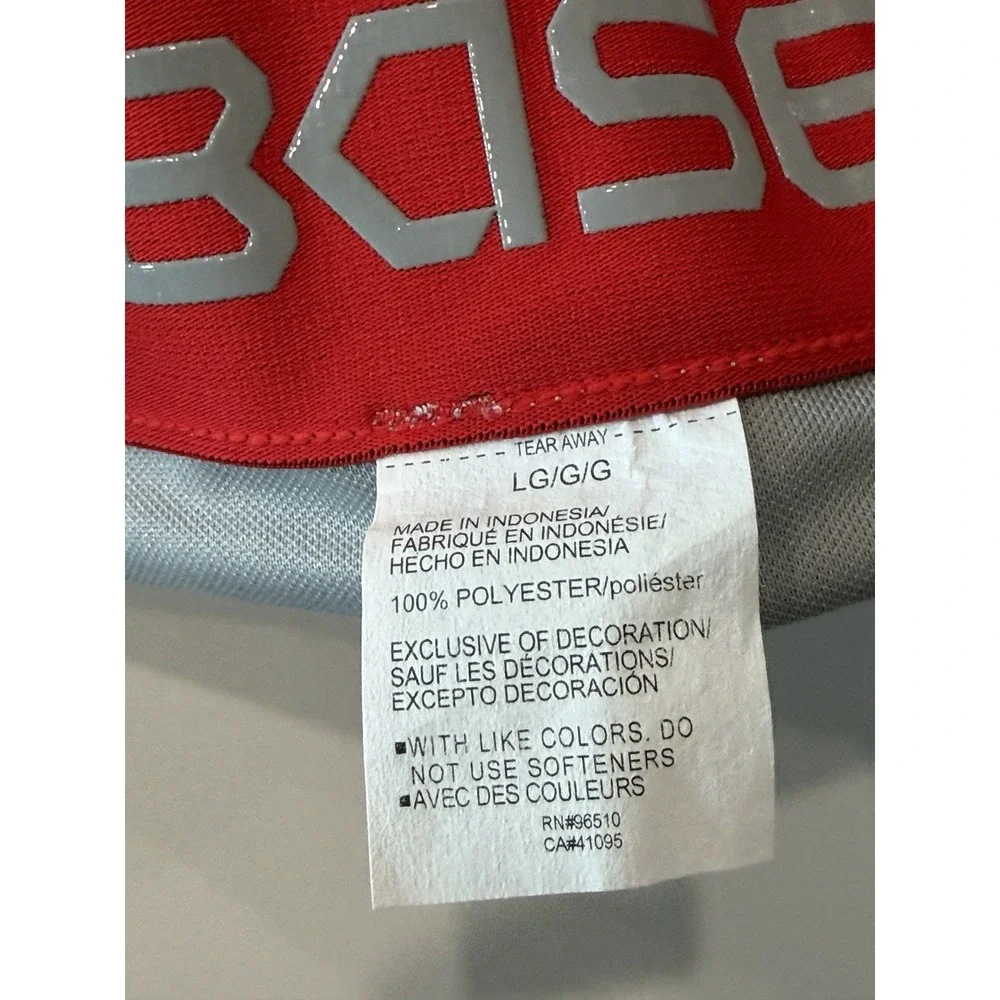 Under Armour Gameday Vanish Piped Baseball Pants Gray Red Mens L 1378697 NWT